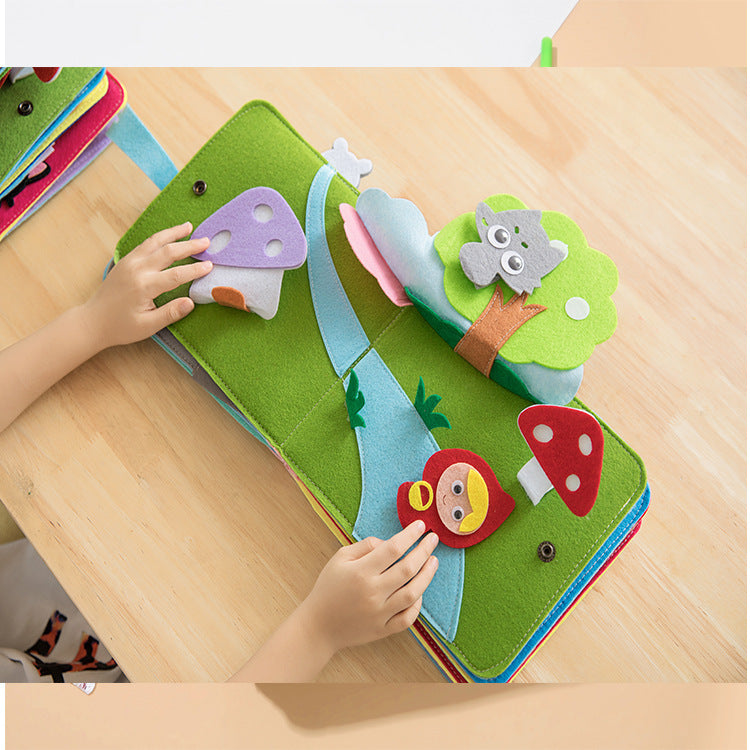 Children's Baby Cloth Book Part 2 Cloth Book Rainbow Cloth Book 1614739347549
