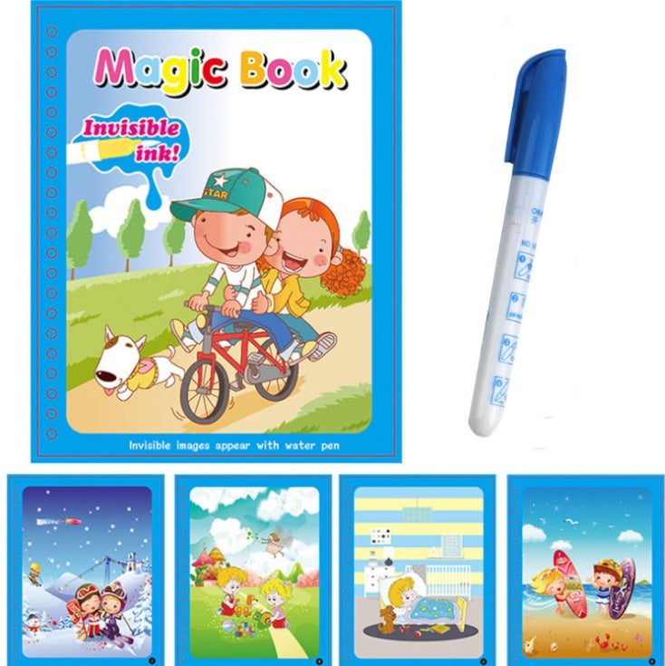 Children's Creative Magic  Water Painting Book 1614748433804