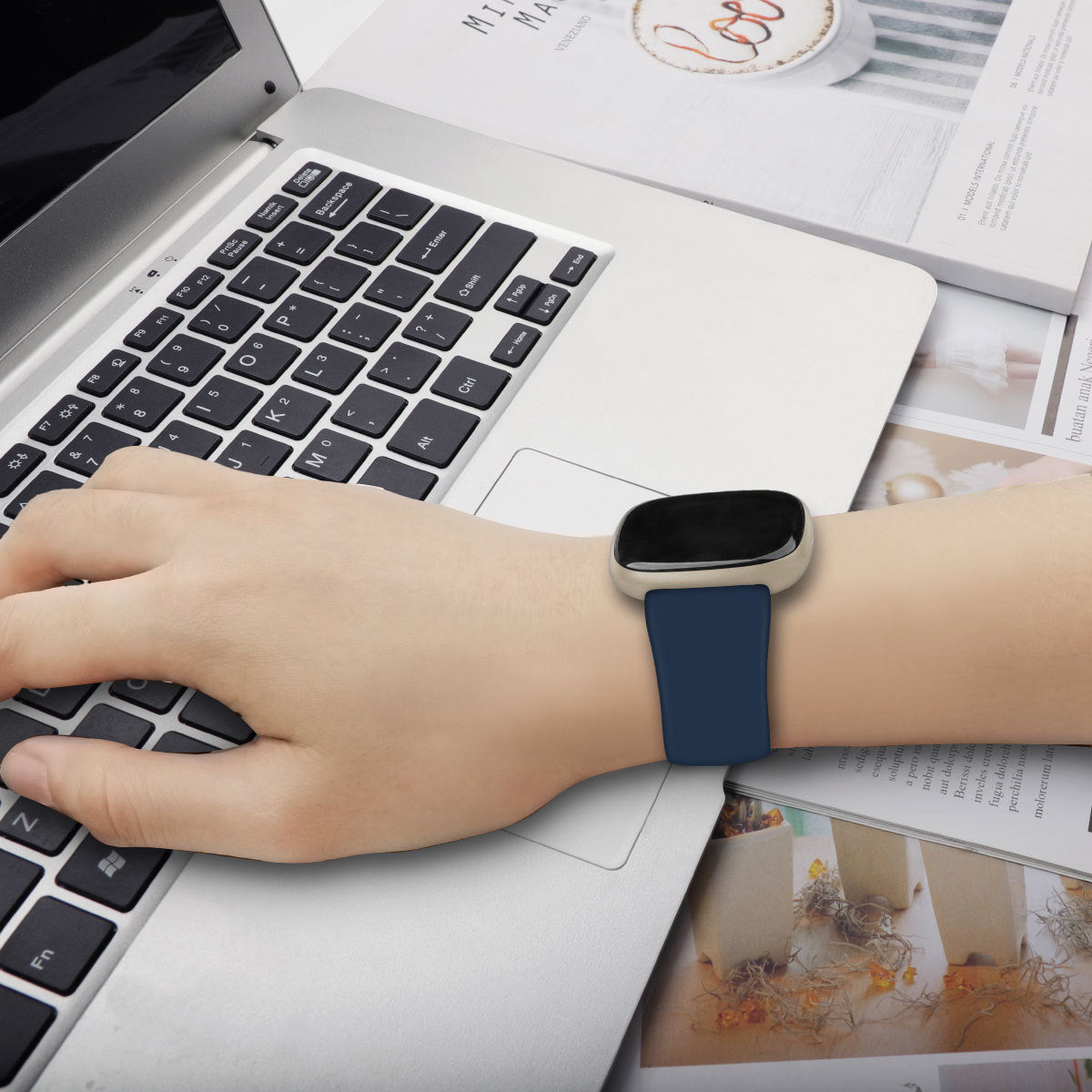 Smart Watch Tpu Silicone Original Strap Versa3 Strap 1614827046867