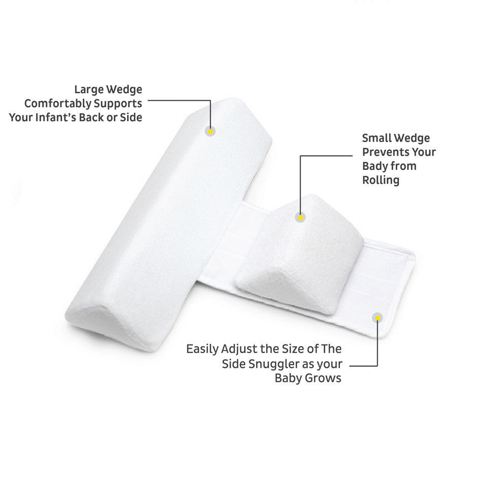Baby Sleeping Position Positioning Removable And Washable Baby Side Pillow 1614851911713