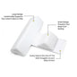 Baby Sleeping Position Positioning Removable And Washable Baby Side Pillow 1614851911713