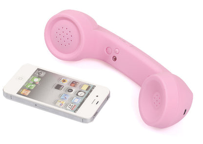 Bluetooth Wireless Connection Retro Microphone Phone Headset 1614855577363