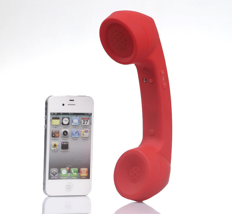 Bluetooth Wireless Connection Retro Microphone Phone Headset 1614855577372