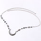 Retro Gothic Style Hollow Moon Pattern Accessories Head Chain