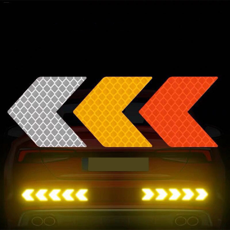 Car Electric Motorcycle Body Decoration Modified Arrow Reflective Sticker 1614921801098
