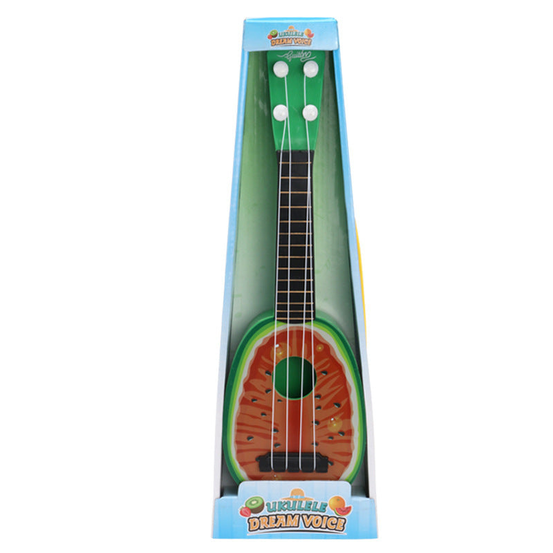 Retro Guitar Toys Children's Interest Training Musical Toys 1614927098322