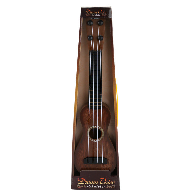 Retro Guitar Toys Children's Interest Training Musical Toys 1614927098338
