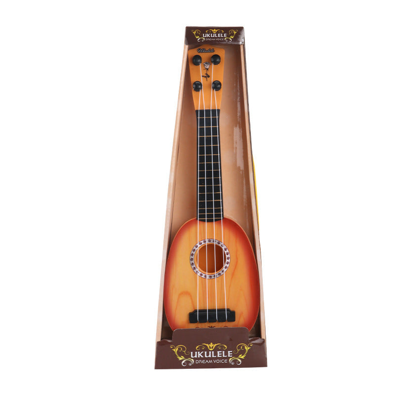 Retro Guitar Toys Children's Interest Training Musical Toys 1614927098340
