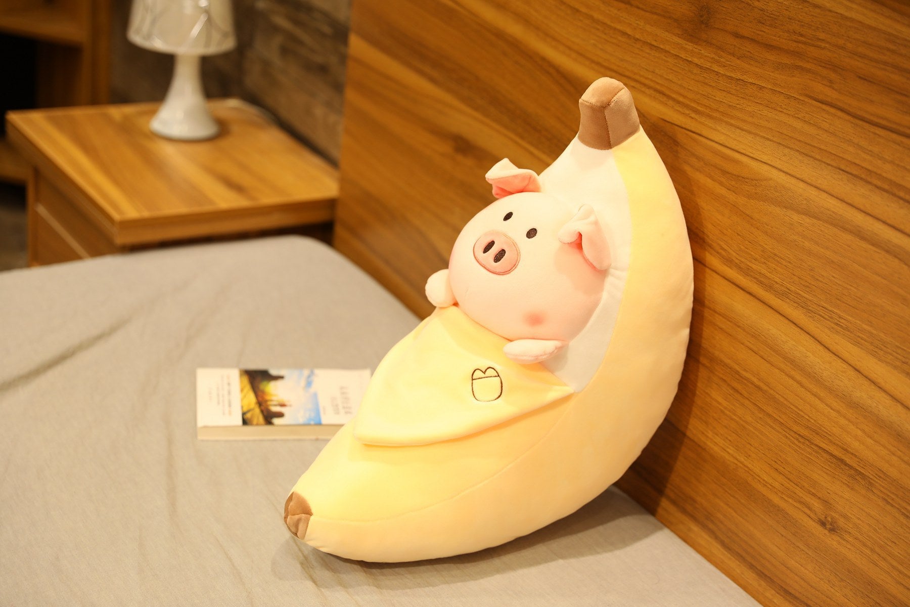 Creative Peeling Banana Plush Toy 1614930341521