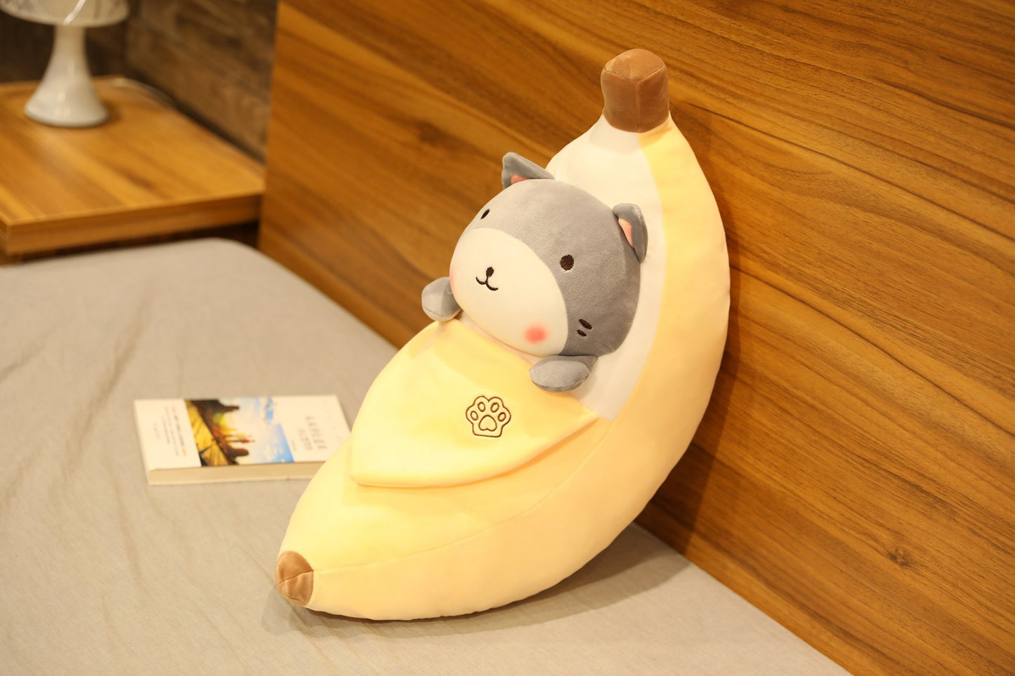 Creative Peeling Banana Plush Toy 1614930341525