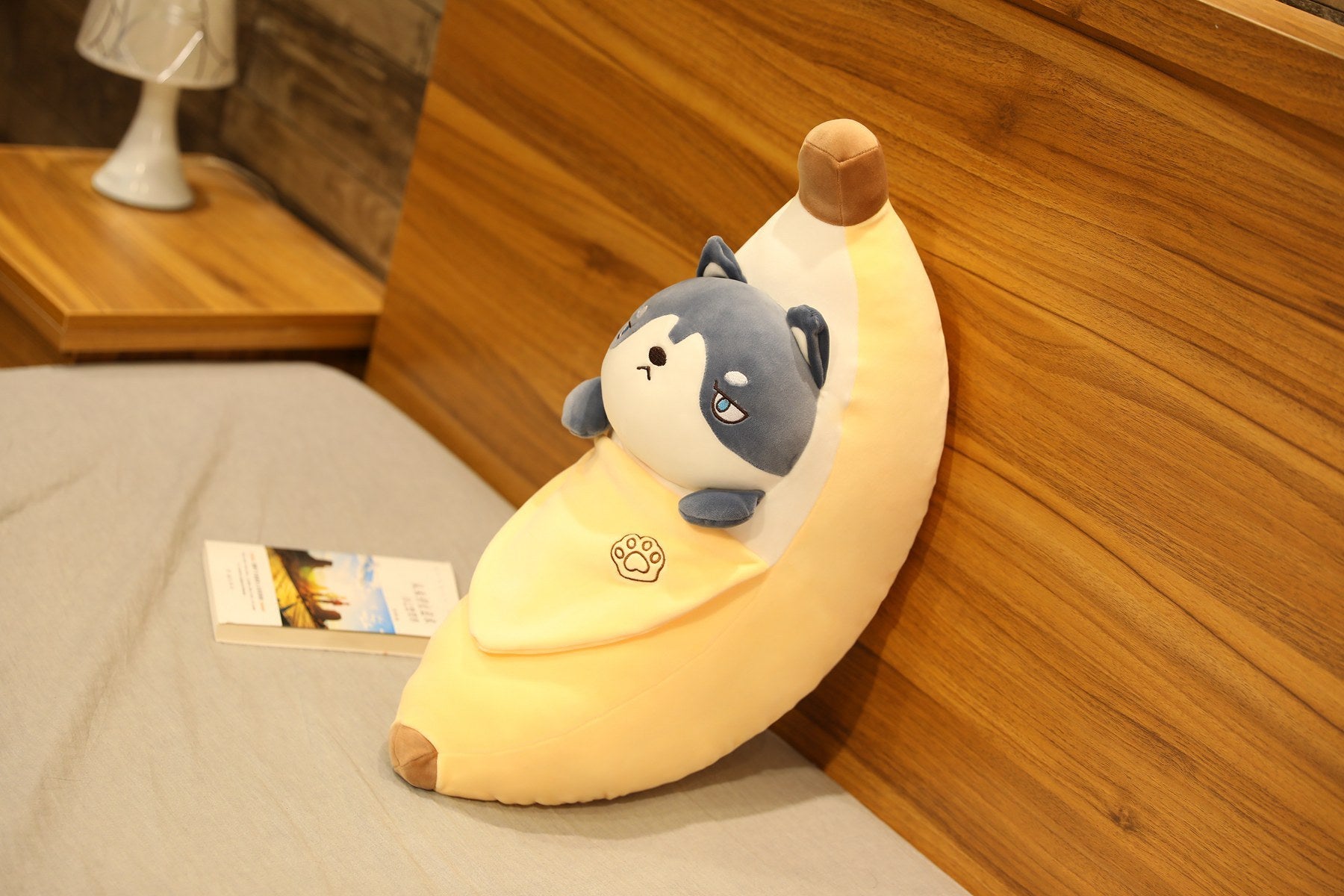 Creative Peeling Banana Plush Toy 1614930341801