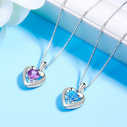 New Platinum Plated Silver Pendant