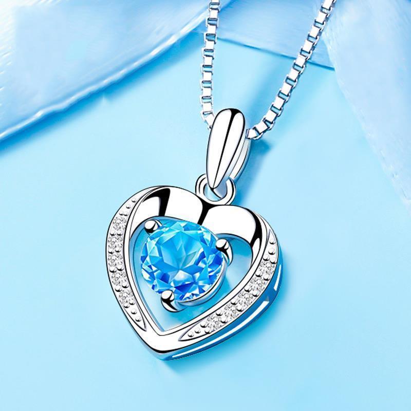 New Platinum Plated Silver Pendant