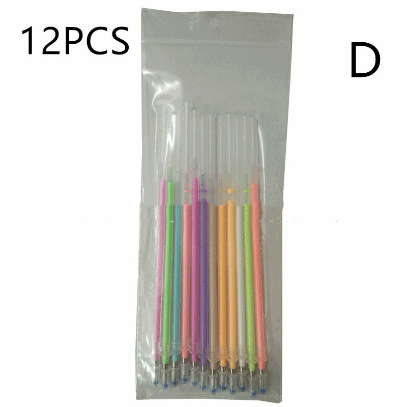 Glittering Gel 48-Color Fluorescent High-Gloss Hand Account Refill - 图片 7