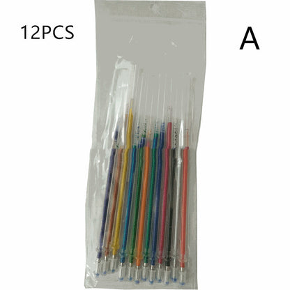Glittering Gel 48-Color Fluorescent High-Gloss Hand Account Refill - 图片 4