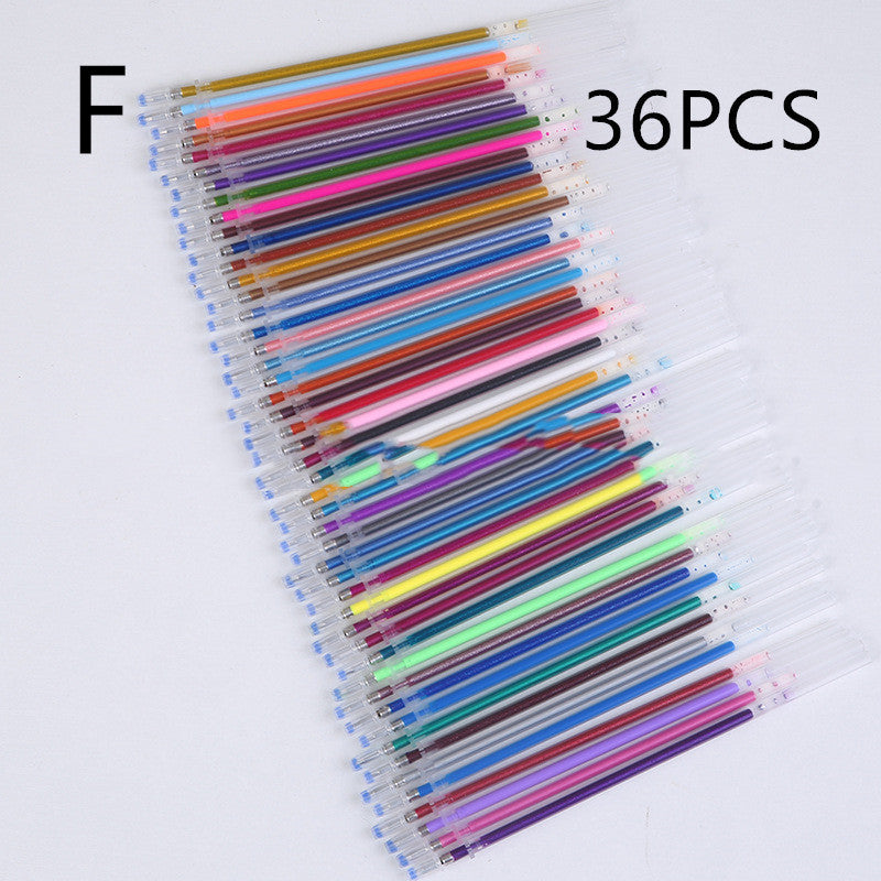 Glittering Gel 48-Color Fluorescent High-Gloss Hand Account Refill - 图片 9