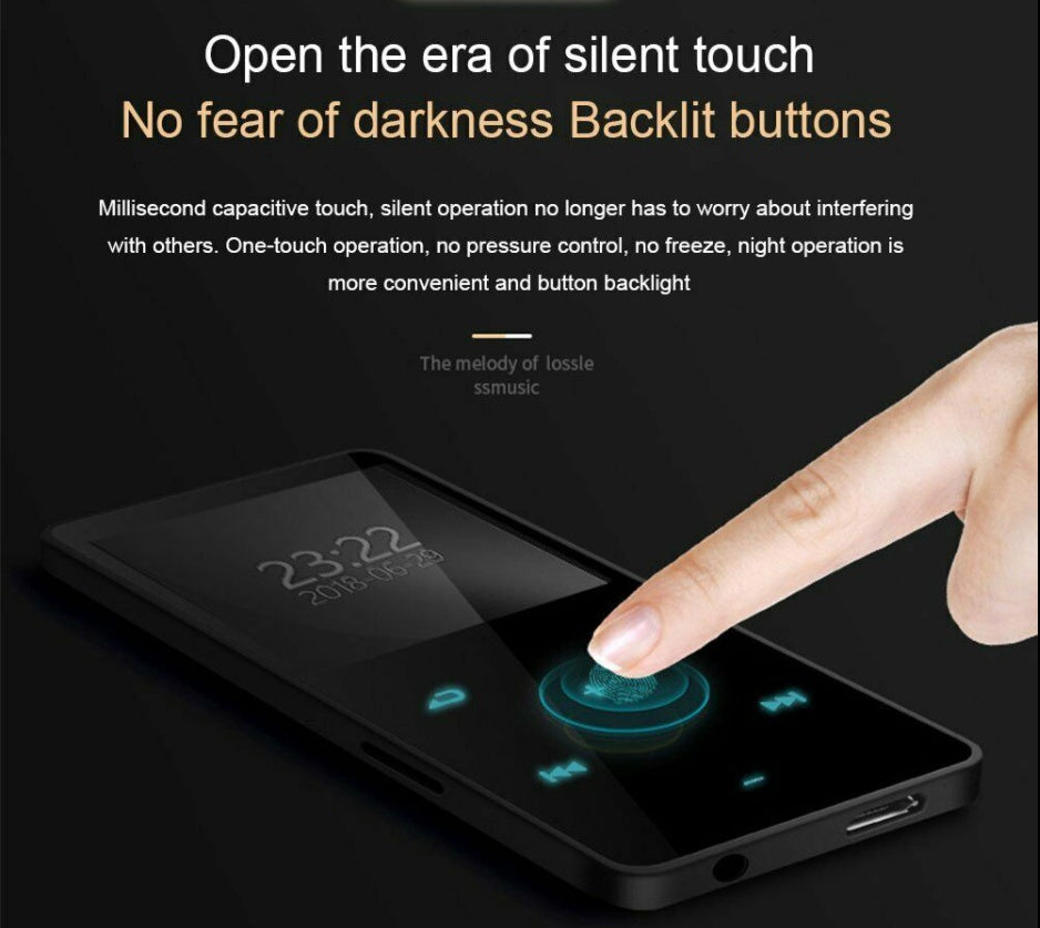 Card Touch Screen Bluetooth External Mini Walkman 1615083307977