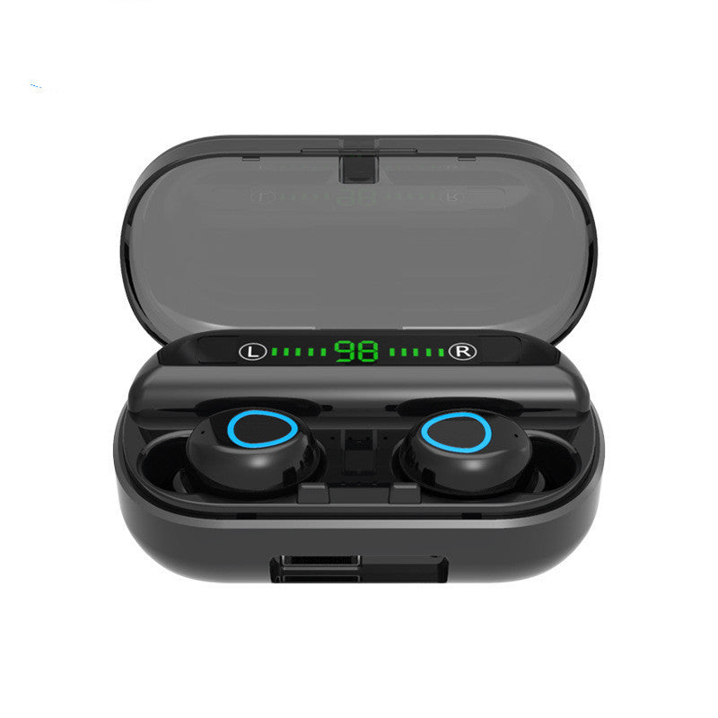 Wireless Bluetooth Headset Binaural Mini Mini In-Earbud Style 1615087042384