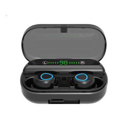 Wireless Bluetooth Headset Binaural Mini Mini In-Earbud Style 1615087042384