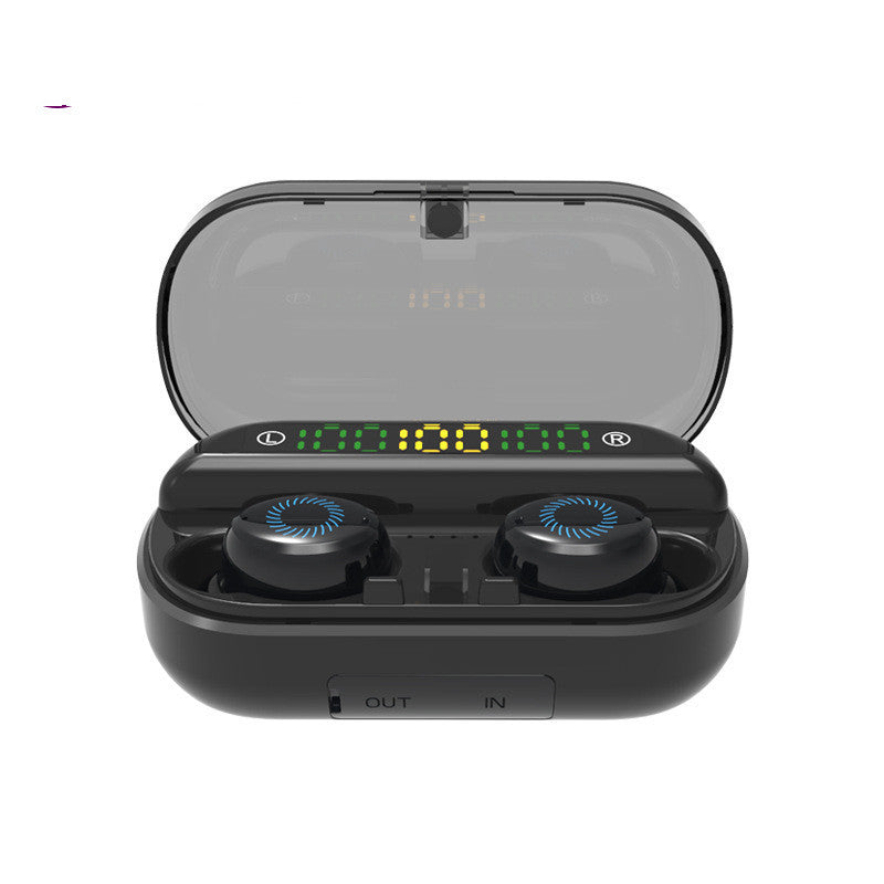 Wireless Bluetooth Headset Binaural Mini Mini In-Earbud Style 1615087042386