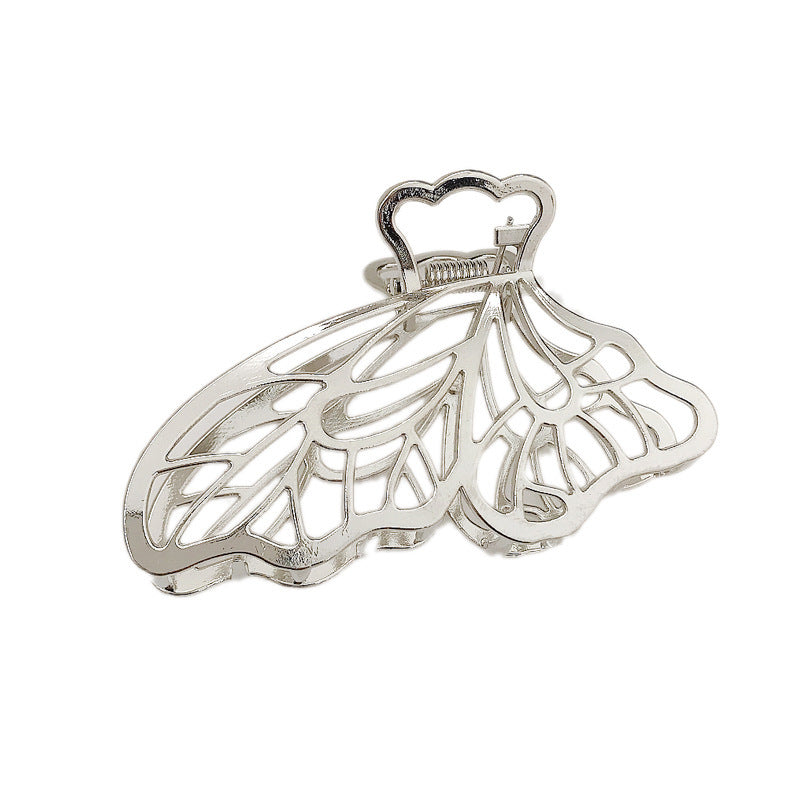 Korea Simple Large Metal Butterfly Hairpin 1615109231613