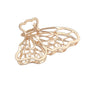 Korea Simple Large Metal Butterfly Hairpin 1615109231645