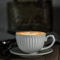 Retro Coffee Cup And Saucer Set Handmade Japanese Style Garland Cup 1615119828408