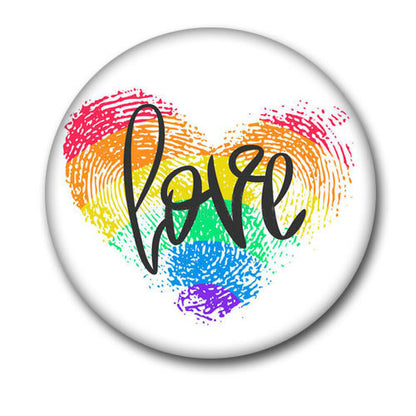 Rainbow Badge Anti-Discrimination Medal Gay Marriage Equality Sign Jewelry Brooch 1615171100242