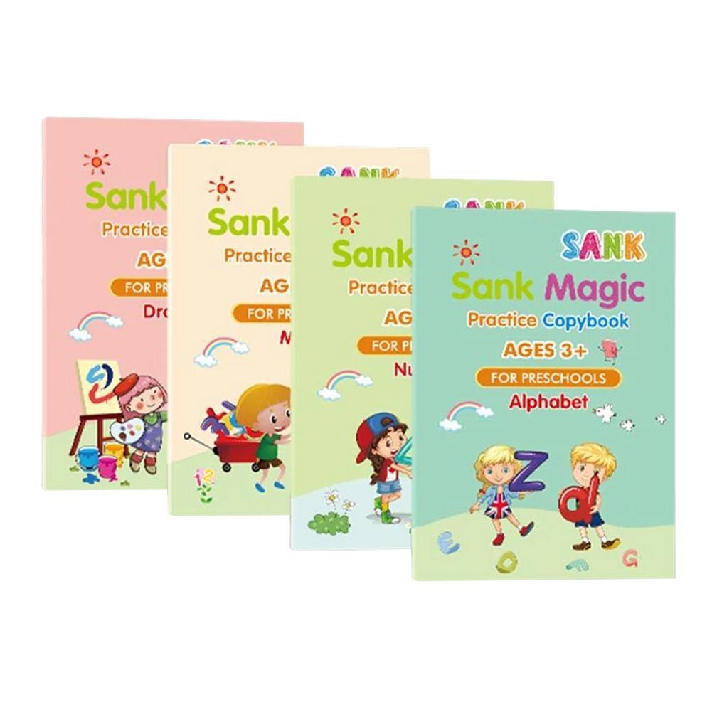Full English Version Of Calligraphy Stickers Children Copybook 1615189945437