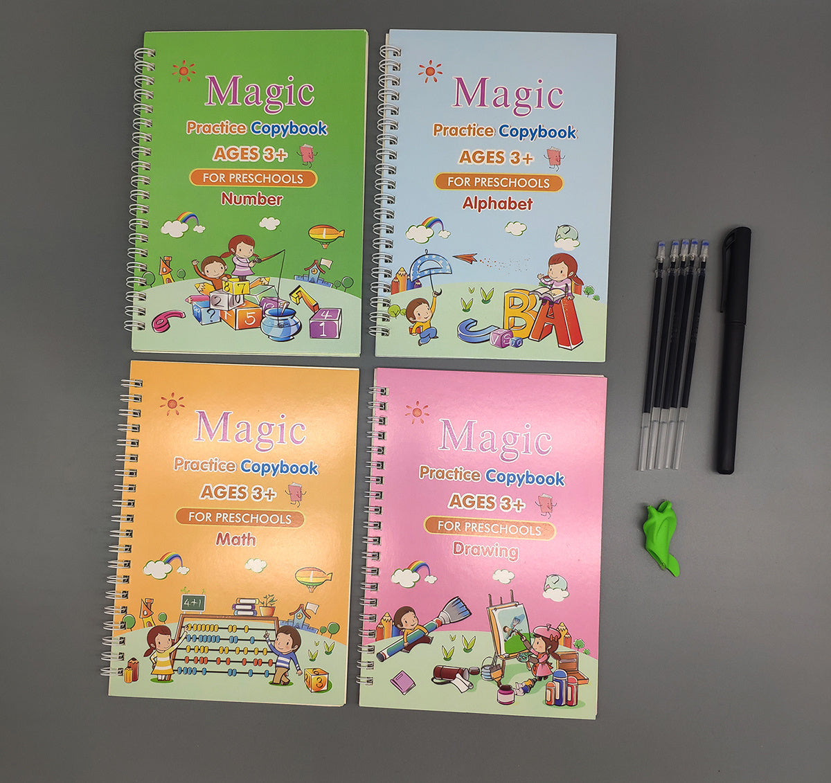 Full English Version Of Calligraphy Stickers Children Copybook 1615189945450