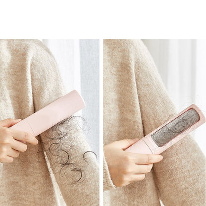 2-1 Reusable Pet Hair Remover Brush Lint Roller Portable Effective Self Cleaning Tool for Cat Dog Fur Hair Dust Removal Brush - HD Wireless Product #3