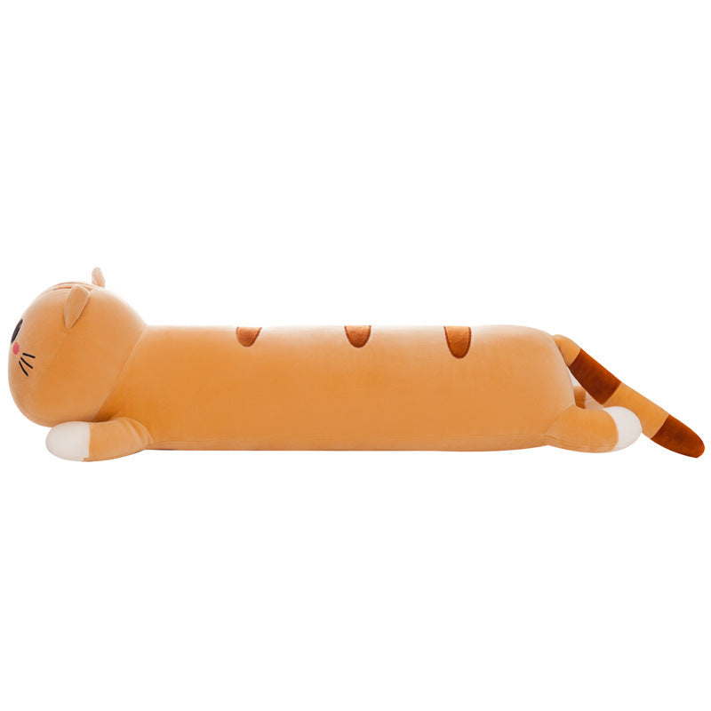 Foreign Trade Export Plush Toy Online Store Lying Down Happy Cat Pillow 1615252457156