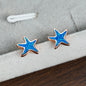 Simple Fresh And Sweet Opal Starfish Earrings 1615269672097
