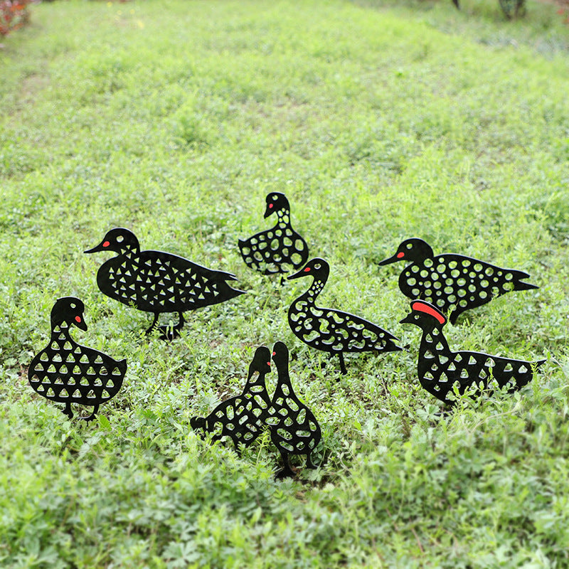 Chicken Yard Art Outdoor Garden Back Yard Gazon Stakes Hen Yard Decor 1615368029574