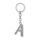 26 English Letter Keychain Creative Zinc Alloy Diamond Key Pendant - HD Wireless Product #2