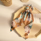 French Streamer Headband Silk Scarf Head Rope
