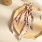 French Streamer Headband Silk Scarf Head Rope