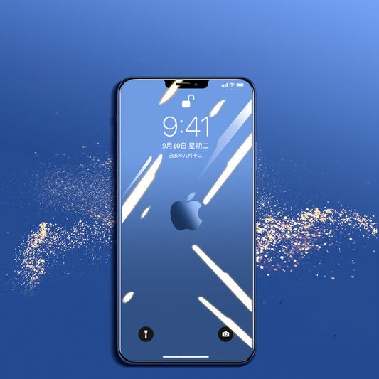 Compatible with Apple, Tempered Glass Screen Protector for Apple iPhone 11 Pro Max 12 Mini 11Pro 12Pro XS X XR 7 8 Plus 6 6S SE 5S Protection Film - 图片 1