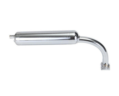 Motorcycle Chrome-Plated Muffler Two-Stroke Motorcycle Muffler Exhaust Pipe 1615462644629