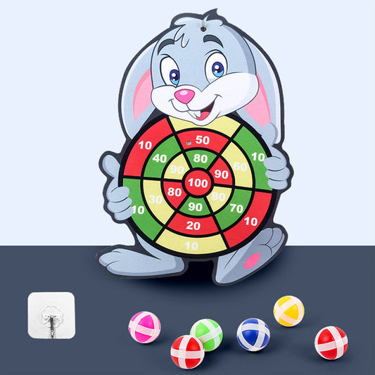 Spot Wholesale Children's Sticky Ball Dart Board Cartoon Fun Dart Board Plus Velvet A Variety Of Creative Cartoon 16155197824