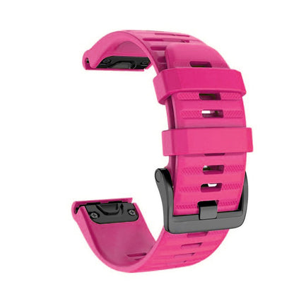For Garmin Fenix 6X 6 Pro 3HR 5 5X Quick Fit Silicone Watch Band Strap 26MM 22MM 1615520169612