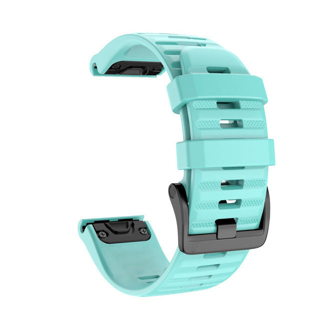 For Garmin Fenix 6X 6 Pro 3HR 5 5X Quick Fit Silicone Watch Band Strap 26MM 22MM 1615520169954