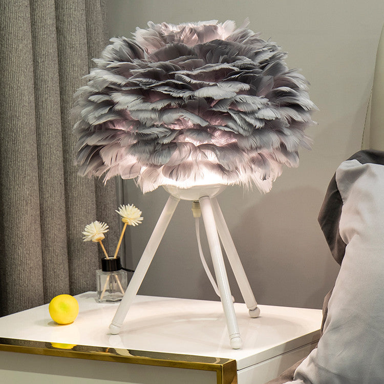 Bedroom Bedside Lamp Nordic Ins Girl American Style 1615616614860