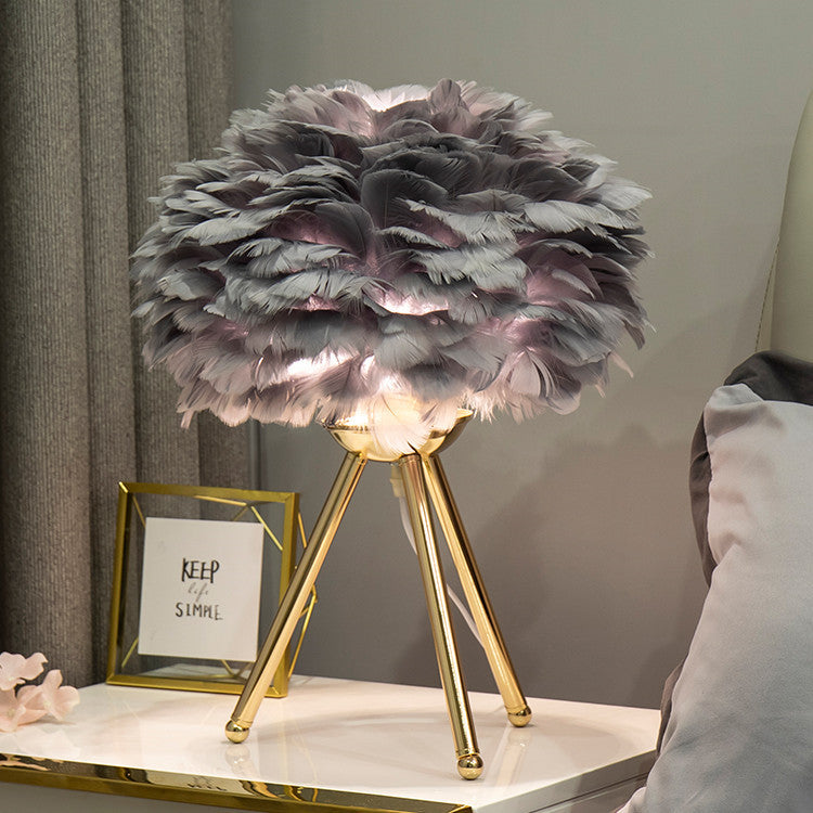 Bedroom Bedside Lamp Nordic Ins Girl American Style 1615616614861