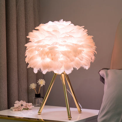 Bedroom Bedside Lamp Nordic Ins Girl American Style 1615616793208