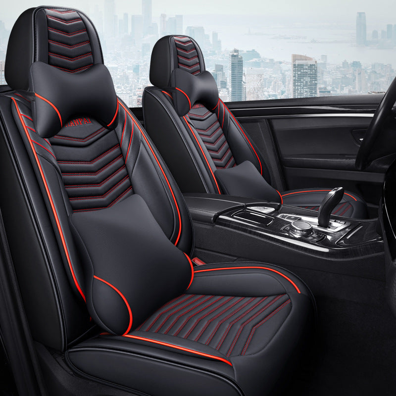 All Seasons Full Surround Seat Cover Leather Seat Cover Net Red Seat Cushion 1615619106238 04283083 d93f 44b8 9788 7b34f5f727
