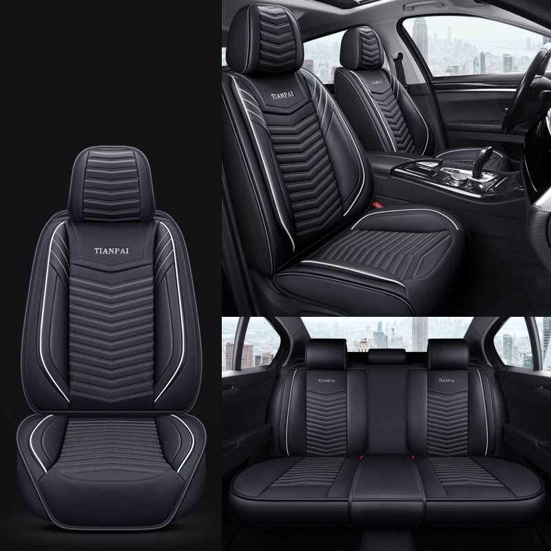 All Seasons Full Surround Seat Cover Leather Seat Cover Net Red Seat Cushion 1615619106531