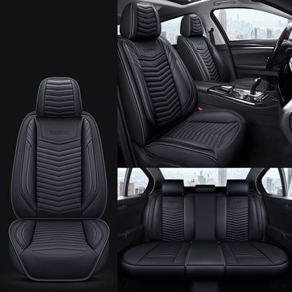 All Seasons Full Surround Seat Cover Leather Seat Cover Net Red Seat Cushion 1615619186568