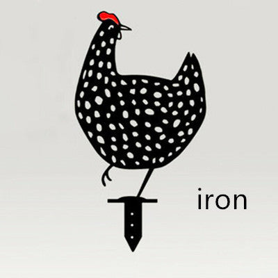 Chicken Yard Art Outdoor Garden Back Yard Gazon Stakes Hen Yard Decor 1615627081720