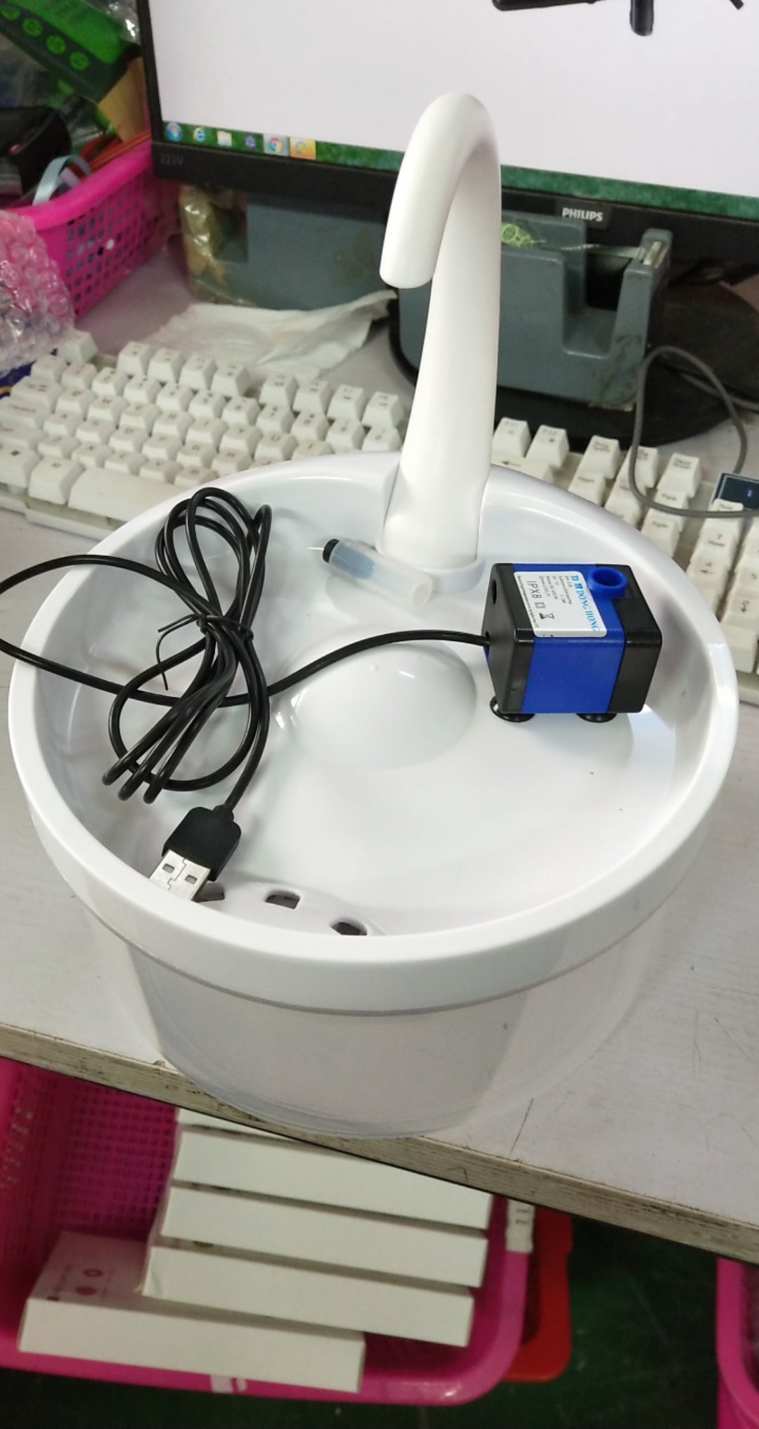 Automatic Circulation Drinking Fountain Drinking Fountain Pet 1615627519220